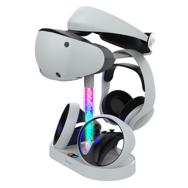 PS5 VR2 Magnetic Charging Dock Storage Holder with RGB Lighting - Image 8