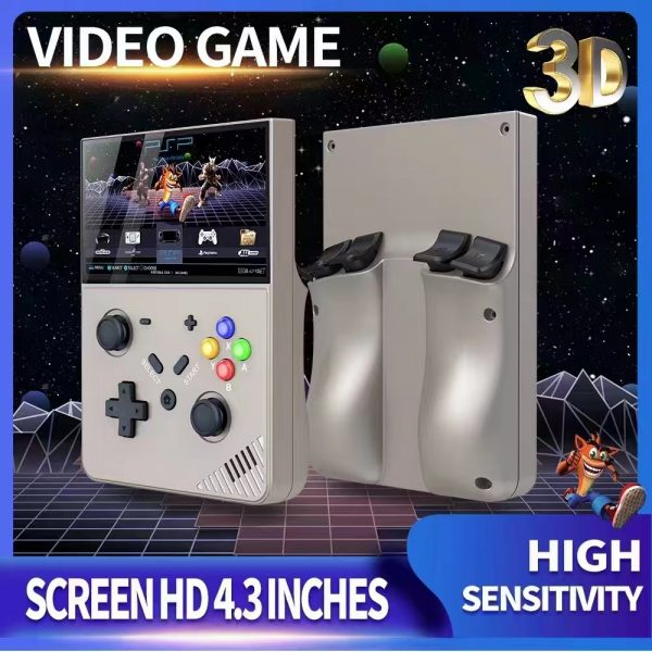 Newly Hot M18 4.3-Inch Handheld Game Console Portable Retro Game Player in Multiple Languages For PS1 PSP CPS - Image 2