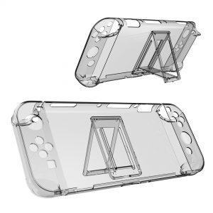 switch OLED Crystal case with stand holder