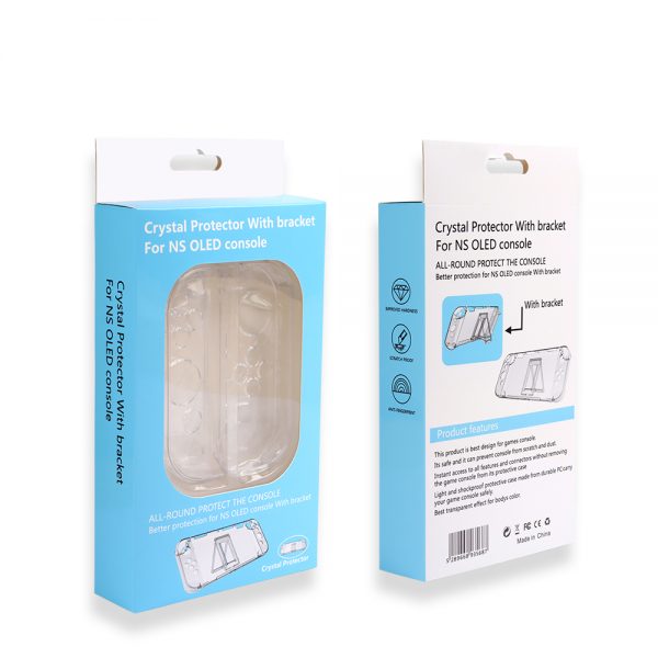 Switch OLED Crystal Case with Stand Holder - Image 8