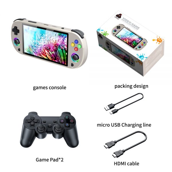 New Portable 4.96 Retro Handheld Game Console Video Game Player - Image 2