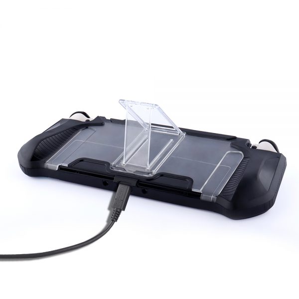 Switch OLED TPU+PC Stand Case - Image 3
