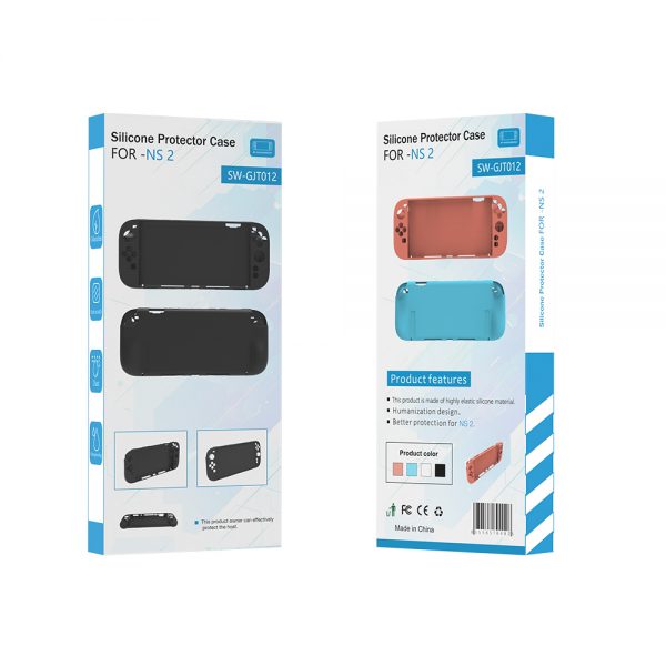 Full-Body Silicone Cover for Nintendo Switch 2 Durable, Shock-Resistant, Non-Slip Design - Image 2