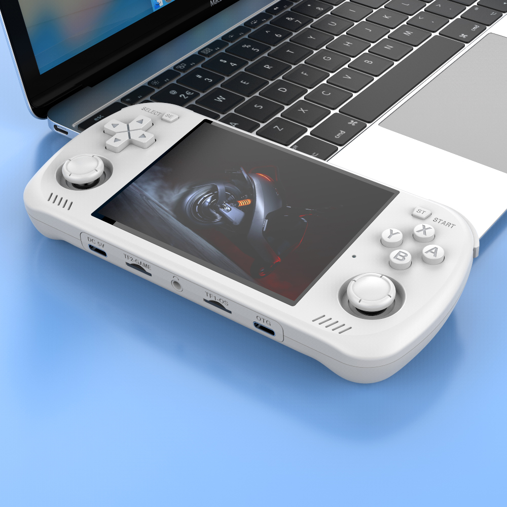 Newly R45H Handheld Retro Game Console 64GB/128GB 4.2Inch HD Screen Portable Pocket Video Player - Image 2