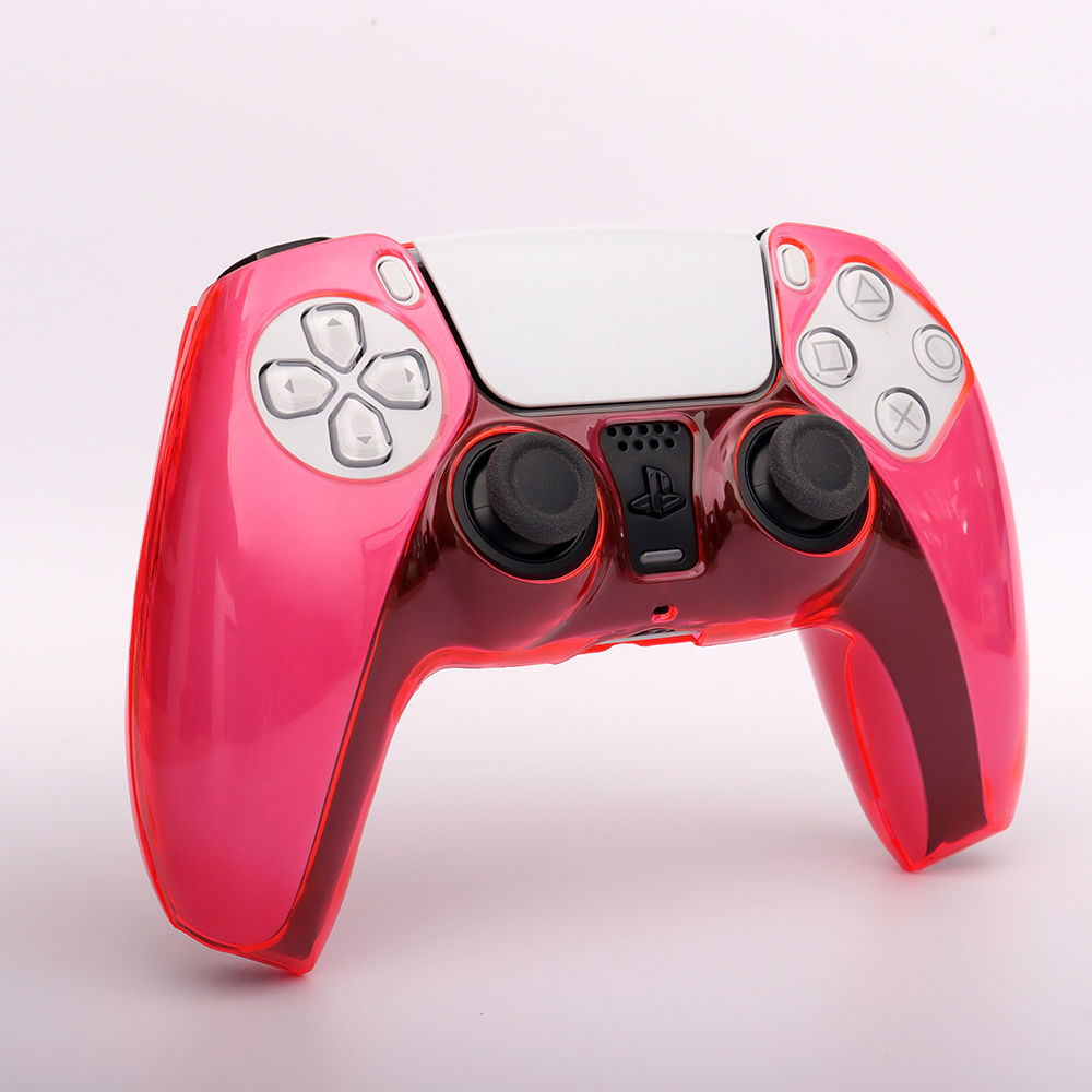 Crystal Clear Protective Case Compatible with PS5 Controller Transparent Hard Shell - Image 7