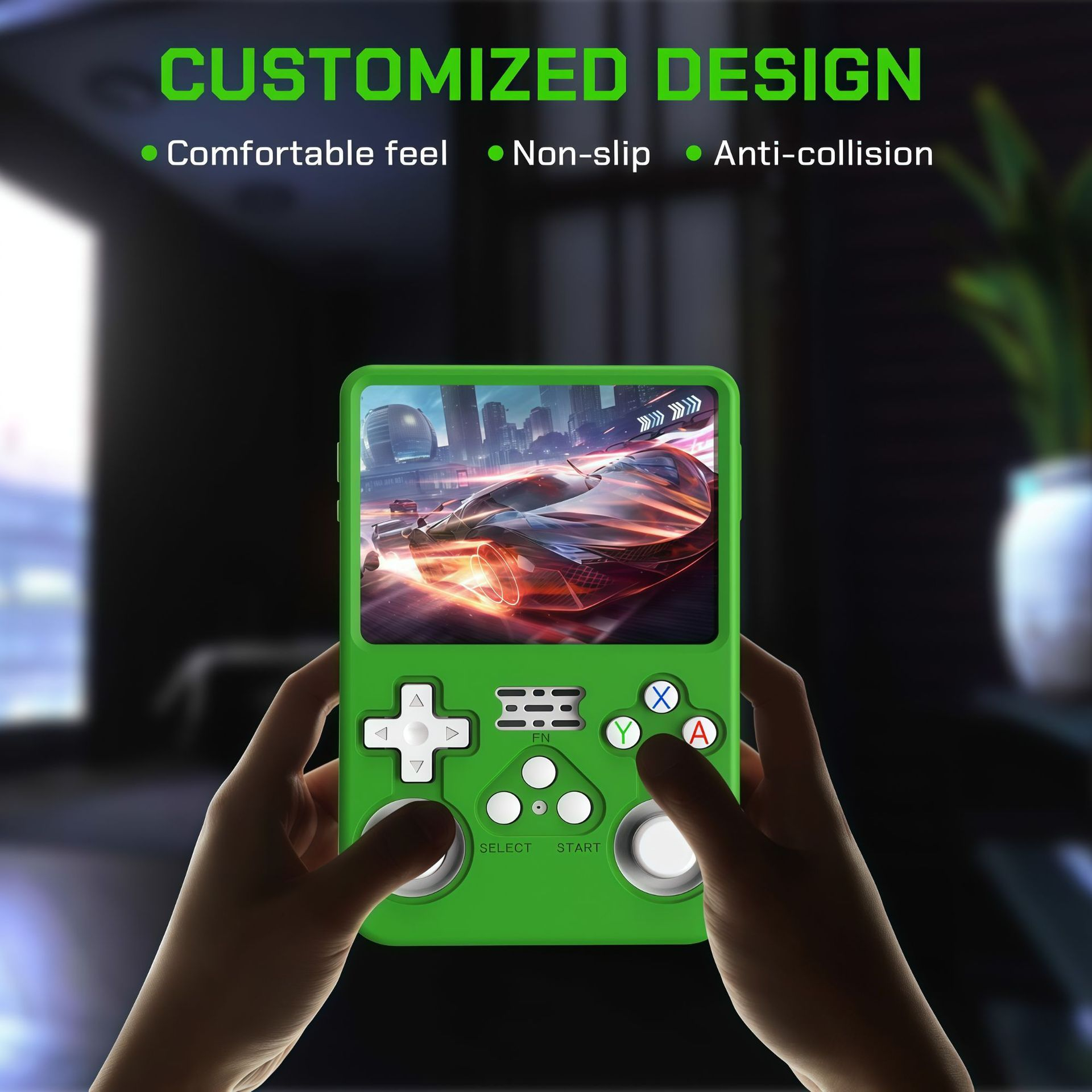 R36S Silicone Protective Cover Soft Anti Scratch Handheld Gaming Console Case - Image 6
